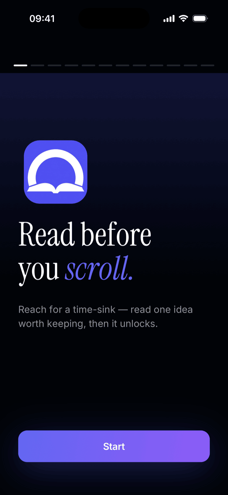 Readgate welcome — read before you scroll